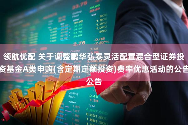 领航优配 关于调整鹏华弘泰灵活配置混合型证券投资基金A类申购(含定期定额投资)费率优惠活动的公告